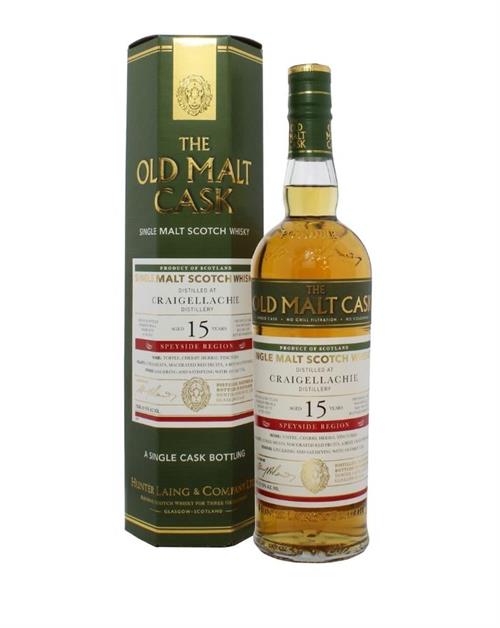 Craigellachie 2006/2022 The Old Malt Cask 15 years old Speyside Single Malt Whisky 70 cl 50%