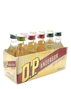 O.P. Anderson Miniature Selection Mix Swedish Organic Akvavit 10x5 cl 37%