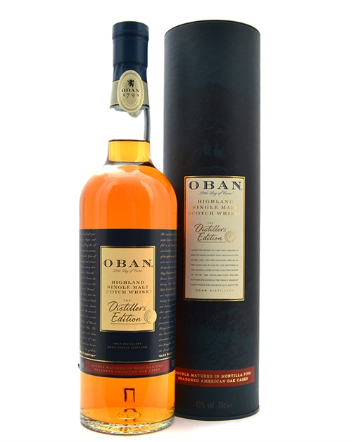 Oban Distillers Edition Highland Single Malt Scotch Whisky 70 cl 43%