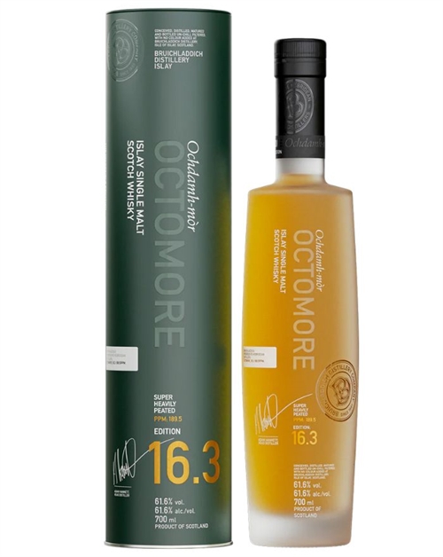 Octomore 16.3 Edition Bruichladdich 189.5 ppm Single Islay Malt Whisky 61.6%