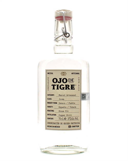 Ojo de Tigre Joven Mezcal 70 cl 37%