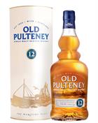 Old Pulteney 12 år Single Highland Malt Whisky 40%