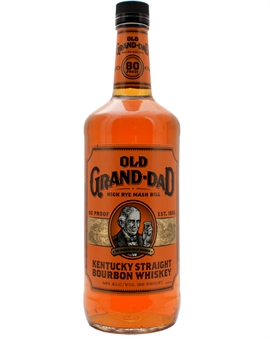 Old Grand Dad 80 Proof Kentucky Straight Bourbon Whiskey 100 cl 40%