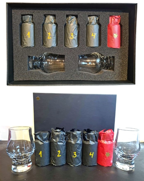 Olsens Favorites Whisky Advent Calendar 5 x 3 cl Unique Whisky Samples Christmas Calendar