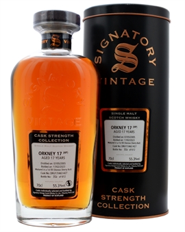 Orkney 17 (HP) 2005/2023 Signatory Vintage 17 years old Cask #27 Single Malt Whisky 70 cl 55,3%
