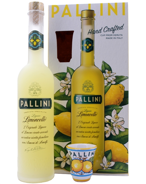 Pallini Limoncello with a Ceramic Cup Italy 50 cl 26%