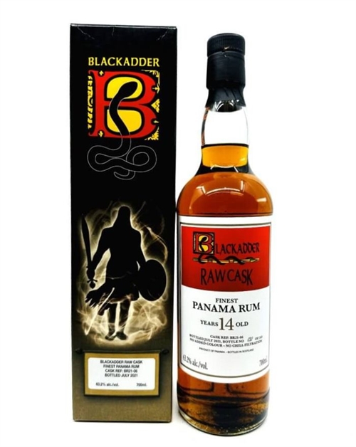 Panama 2007/2021 Blackadder 14 Year Raw Cask Rum Panama Rum 70 cl 63.2%