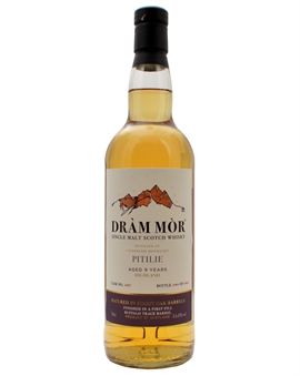 Pitilie 9 years old Dram Mor Highland Single Malt Scotch Whisky 70 cl 54,8%