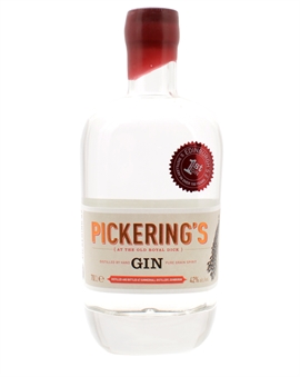 Pickerings Gin Summerhall Distillery Premium Edinburgh Dry Gin England 70 cl 42%