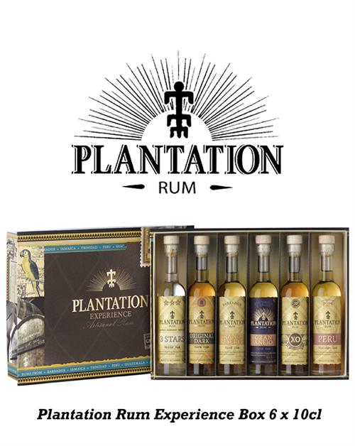 Plantation Miniature Giftbox Experience Rum 6x10 cl 40-43,5%