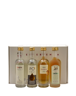 Poli Esperienza Mignon Grappa Tasting Set 4x5cl 30-40%