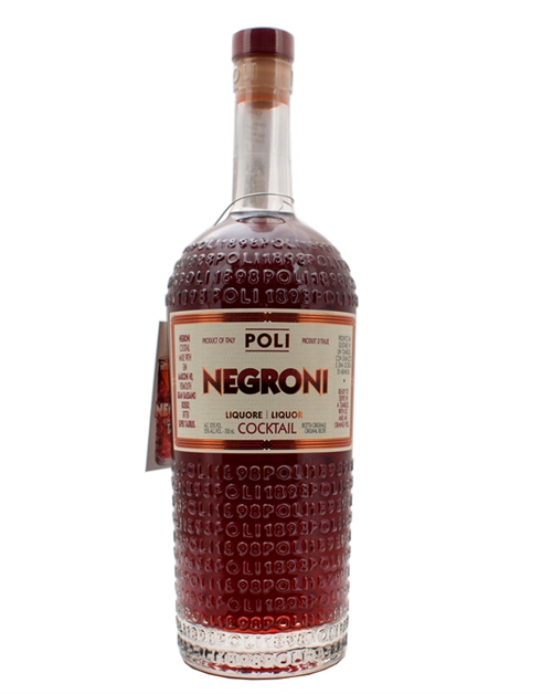 Poli Negroni Cocktail Liquore Italy 70 cl 25%