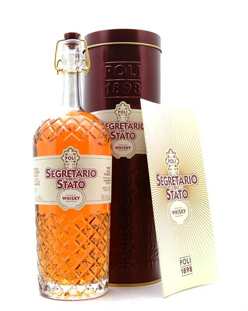Poli Segretario di Stato Pure Malt Whisky Italy 70 cl 43