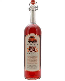 Poli Super Taurus Bitter Veneto Italian Liqueur 70 cl 25%