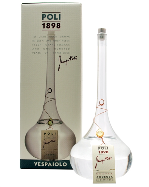 Poli Amorosa di Settembre Vespaiolo Grappa 50 cl 40%