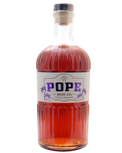 Pope Rum Coco Spiced Rum Original Pope Spirits 70 cl 30%