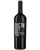 Primitivo Puglia Diciotto Nero Gradi Italian Red Wine 75 cl 18%