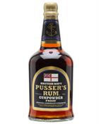 Pussers Gunpowder Proof British Navy Rum 70 cl 54,5%.