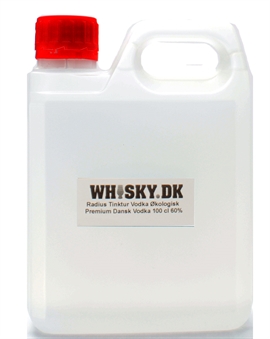 Radius Vodka Tinktur Organic Premium Danish Vodka 100 cl 60% alcohol