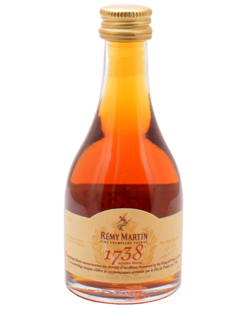 Remy Martin Miniature 1738 Accord Royal French Cognac 5 cl 40%