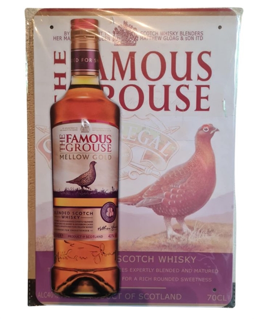 Retro Metal Sign - Famous Grouse