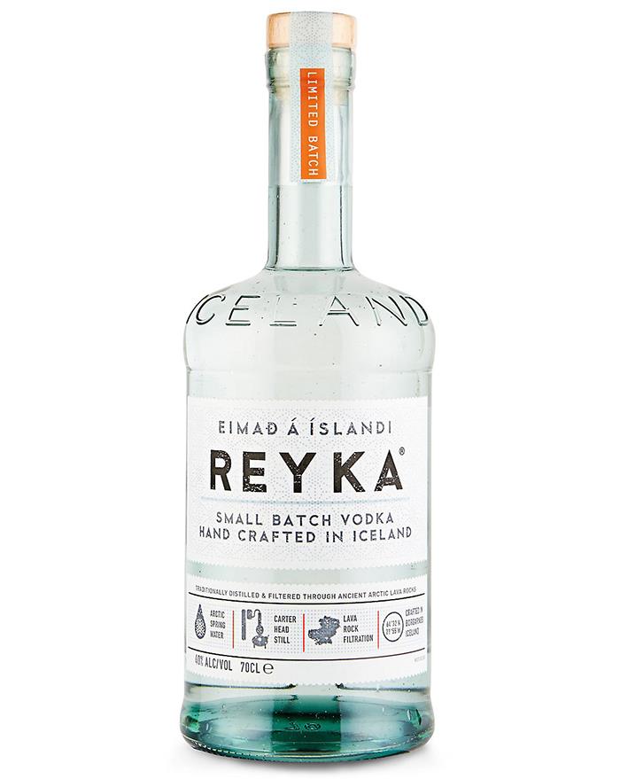 Reyka Vodka Premium Iceland Vodka Small Batch 70 Cl 40