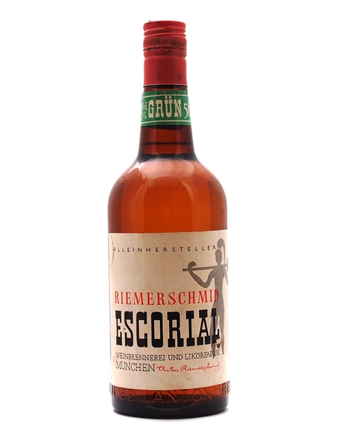 Riemerschmid Escorial Old Version Prestige Green Liqueur 1960\'s 56%