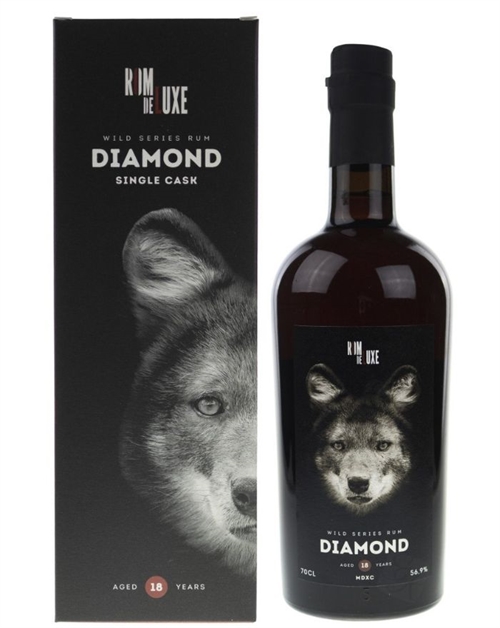 RomDeLuxe Wild Series Rum Unicorn Vol 2 Versailles MDXC 18 Years 70 cl 54.9%