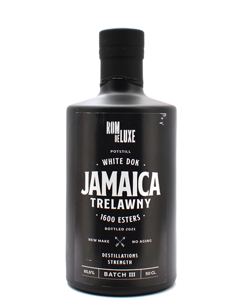 RomDeLuxe Trelawny Batch No 3 White DOK Jamaica Rum 50 cl 85.6%