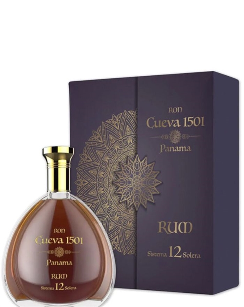 Ron Cueva 1501 Panama Rum 12 Solera Rum 70 cl 40%