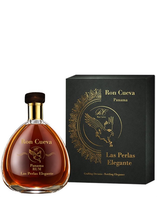 Ron Cueva 1501 Panama Rum Las Perlas Elegante 18 Solera Rum 70 cl 40%
