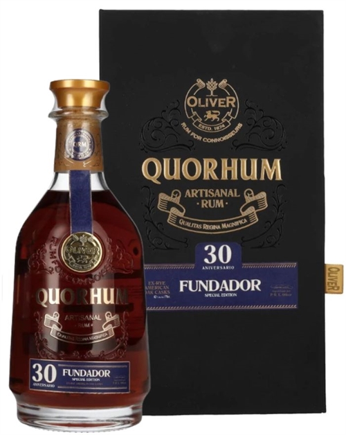 Ron Quorhum 30 Aniversario Fundador Rum 42%