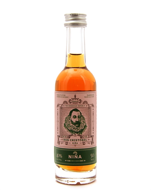 Ron Cristobal Miniature Nina Dominican Republic Rum 5 cl 40%