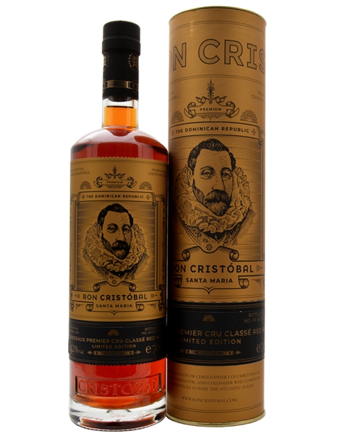 Ron Cristobal Santa Maria Red Wine Cask Finish Dominican Republic Rum