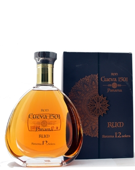Ron Cueva 1501 Panama Rum 12 Solera Rum 70 cl 40%