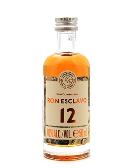 Ron Esclavo Miniature Solera 12 years old Dominican Republic Rum 5 cl 40%