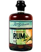 Ron Sostenible Dark Rum 8 year old Dominican Republic Rum A Clean Spirit 40%