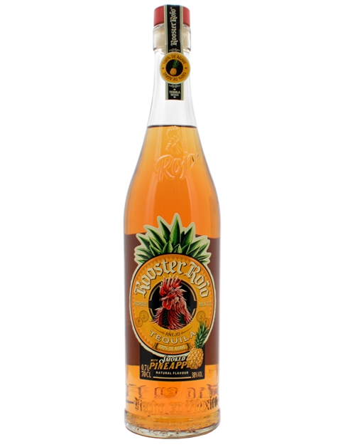 Rooster Rojo Smoked Pineapple Anejo Tequila 70 cl 38%