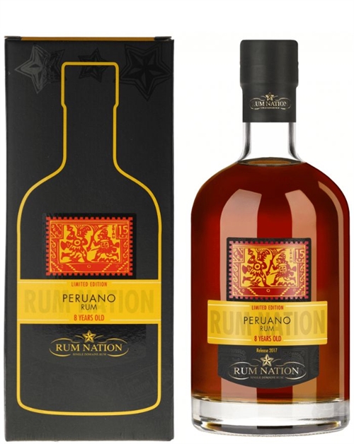 Rum Nation Peruano 8 year 2017 Release Peru Rom 42%