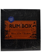 The Rum Box Blue Edition Miniature Gift Set Spirit Drink 10x5 cl 41,4%