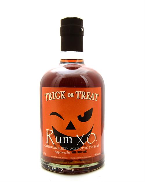 Rum XO Trick or Treat 15 years Batch No. 4 Blended Caribbean Rum 40%.