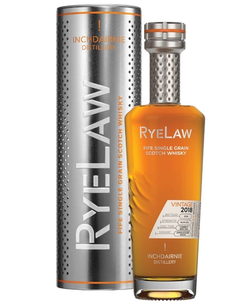 RyeLaw Vintage 2018 Fife Lowland Single Grain Scotch Whisky 70 cl 46,3%