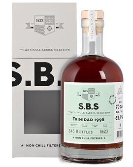 SBS Caroni 1998/2022 Trinidad 24 year old Single Barrel Selection Rum 70 cl 62,9%