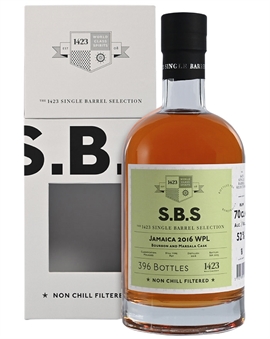 SBS Jamaica WPL 2016/2025 Single Barrel Selection 9 year old Bourbon og Marsala Cask Rum 52%