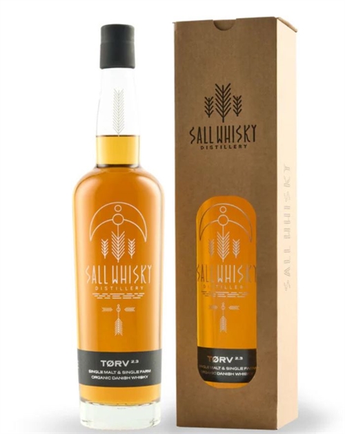 Sall Whisky TØRV 2.3 Organic Peated Single Malt Danish Whisky 70 cl 52.5%