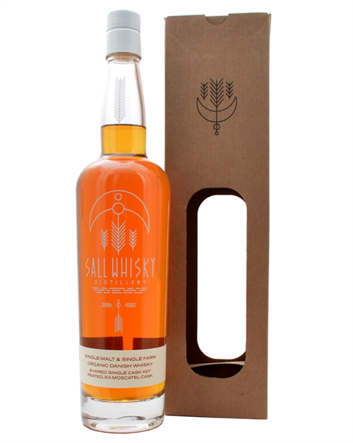 Sall Whisky Peated Ex-Moscatel Sherry Cask Single Malt Danish Whisky 70 cl 59,4%