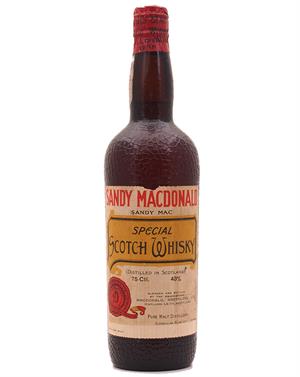 Sandy Macdonald Special Scotch Whisky Glendullan Glenlivet Distillery 43