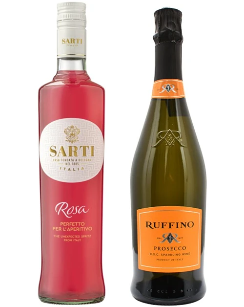 Sarti Spritz with Ruffino Prosecco cocktail pack