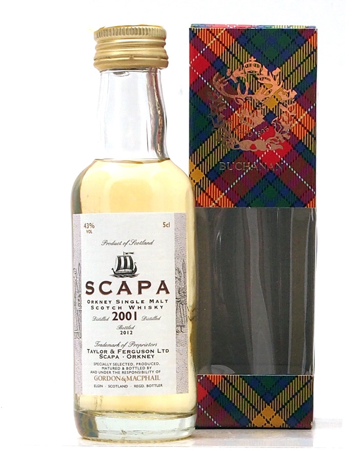 SCAPA SINGLE ORKNEY MALT 12年 ヴィンテージ物 - 飲料/酒