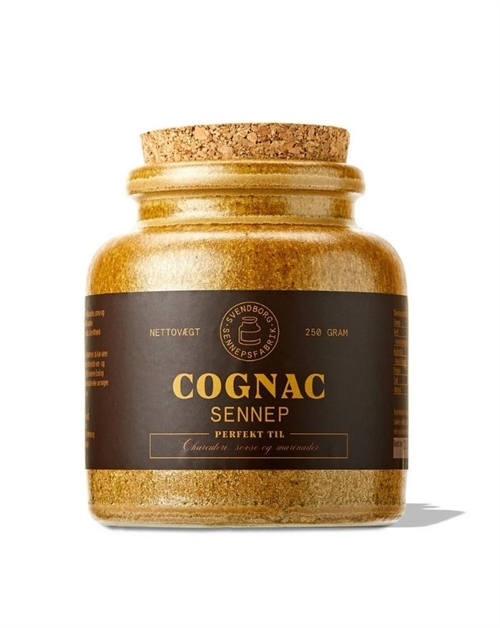 Svendborg Sennepsfabrik Dansk Cognac Mustard 250 grams